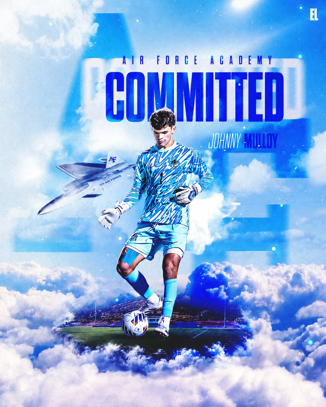 Humbled and excited to announce my commitment to the United States Air Force Academy #FlyFightWin #GoFalcons