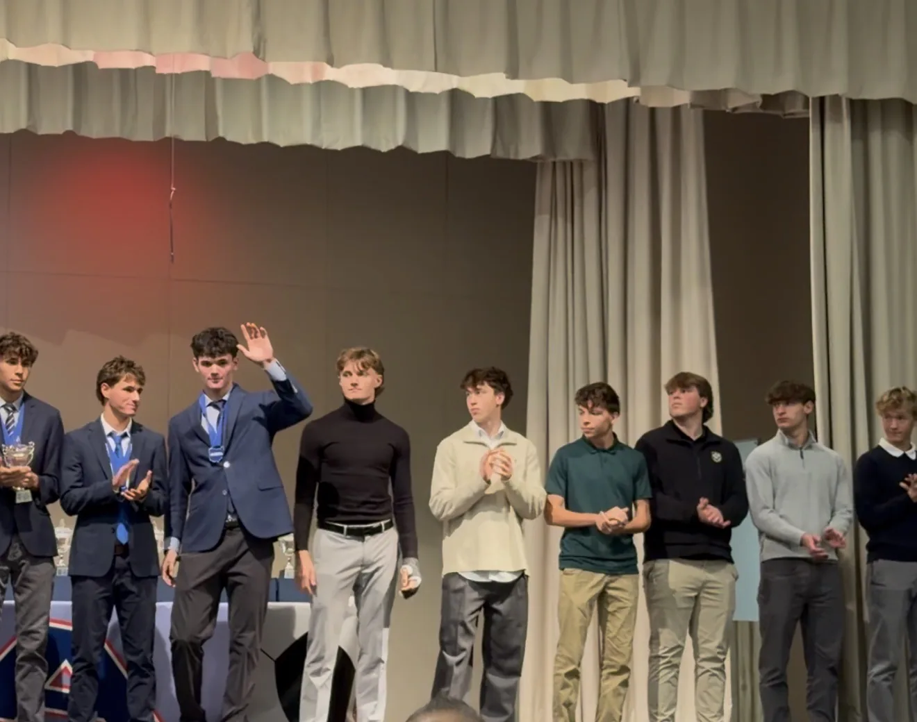 Named by Ohio Coaches Association to 1st Team All-Stars for Greater Cleveland