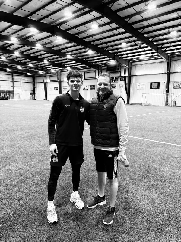 Johnny and Denny Ciornei after GK training
