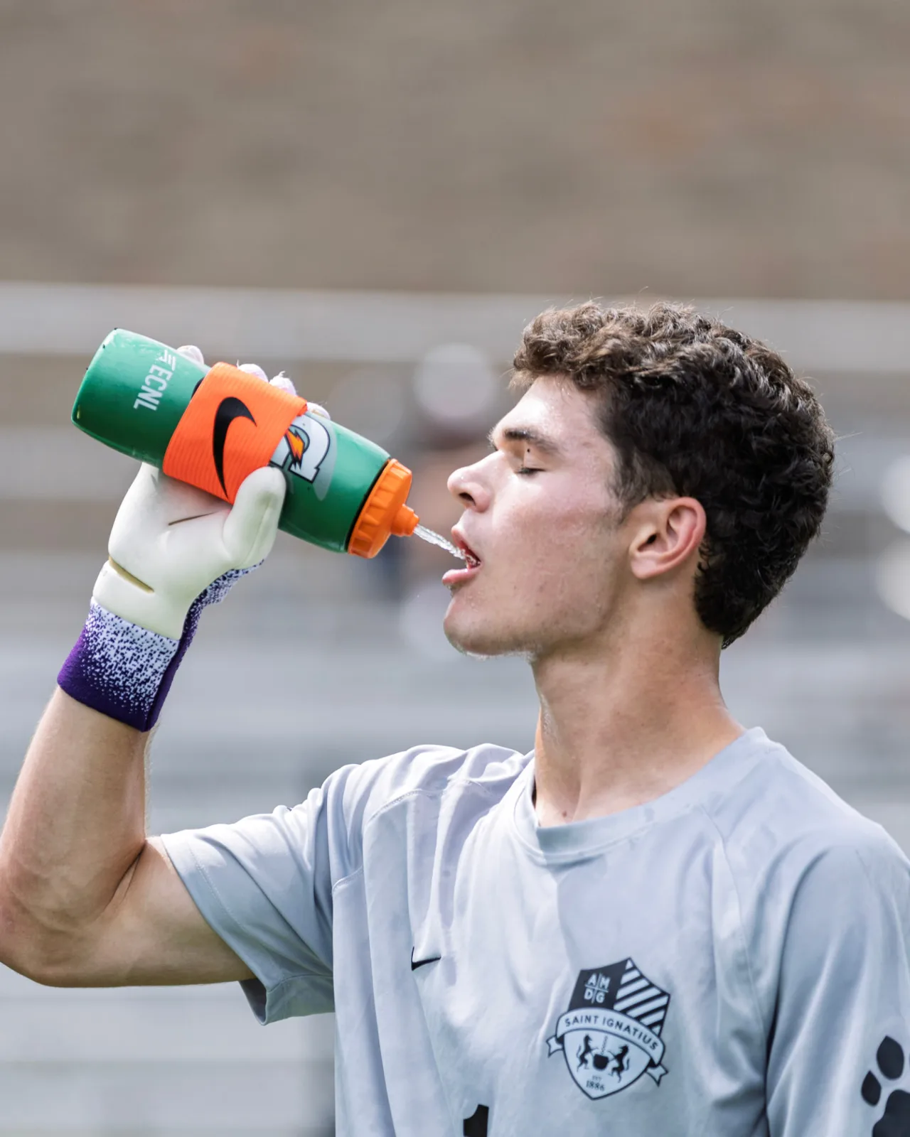 Hydration break between halves