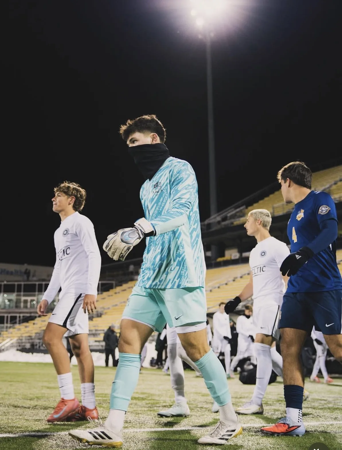 Pictures from State Championship game at a Frigid Columbus Crew Stadium